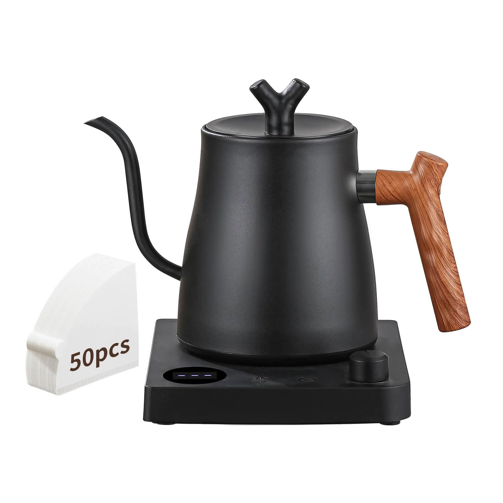 DELARLOCHEF Smart Electric Gooseneck Kettle - 1 Liters Gift