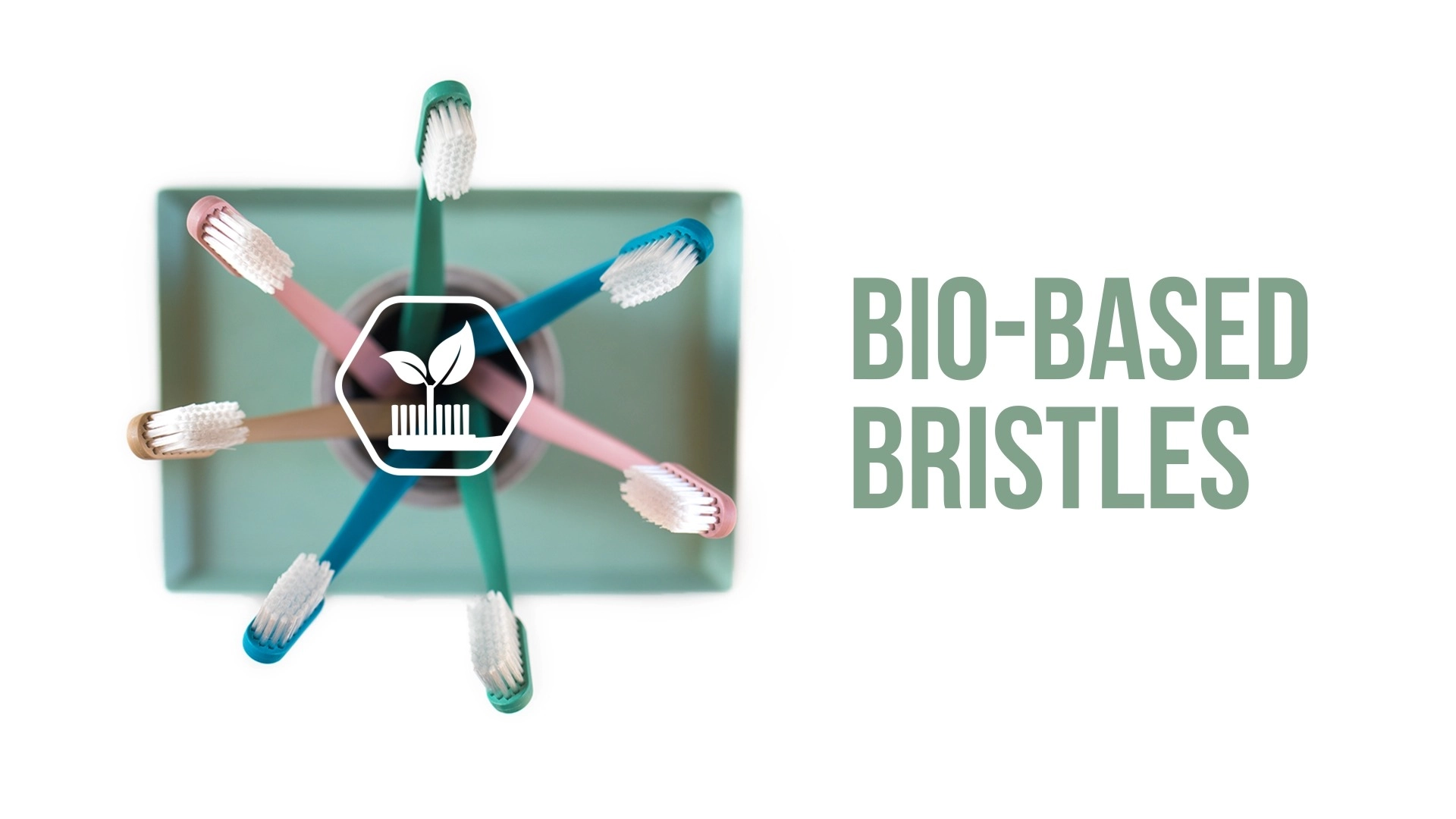 Green Clean Toothbrush - Medium