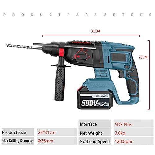 Brushless Hammer Drill - 588VF 4 Function