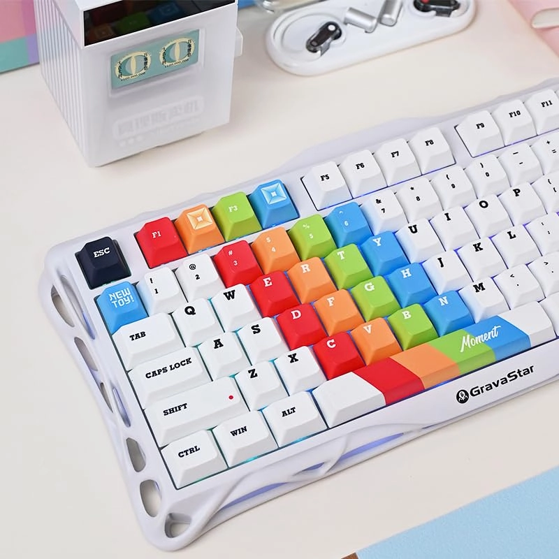 PBT Keycap Set - ANSI layout Keycap Puller