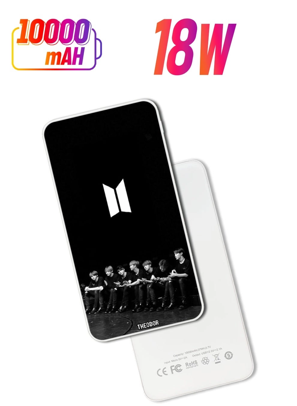 Theodor PPBA060 - 10000 mAh 18W