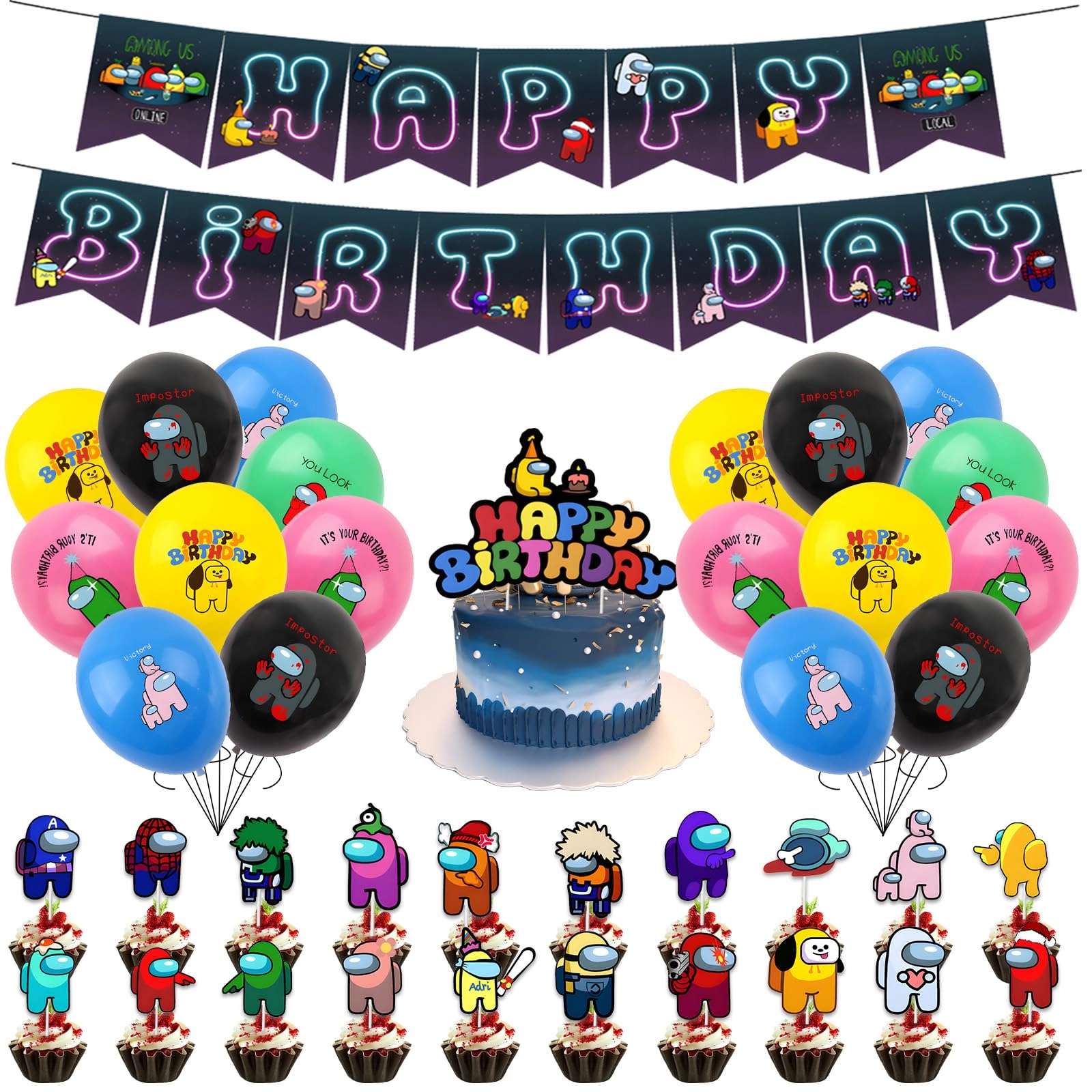 Toy Inspired Story Party Decorations - 43PCS Birthday