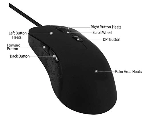 Heated Optical Mouse - USB