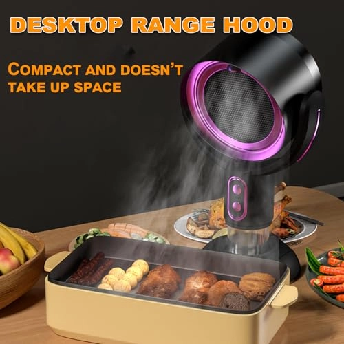 Desktop range hood