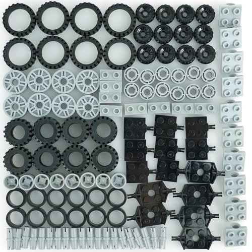 Wheels and axles - 120 pieces
