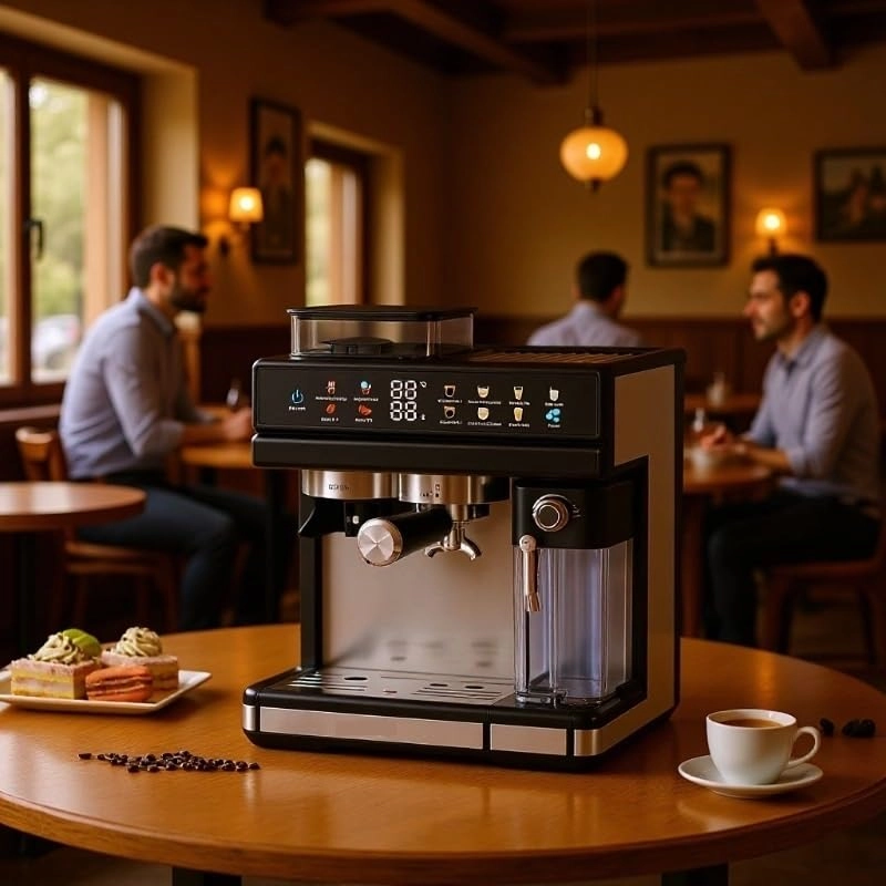 WQYSZAQYY - Grinding integrated Milk Frother