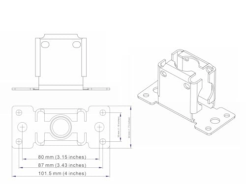 Universal Wireless Bridge Bracket Mount - 1 piece(s)