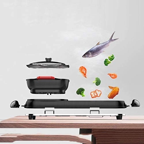 Electric Barbecue Hot Pot - Smokeless Non Stick
