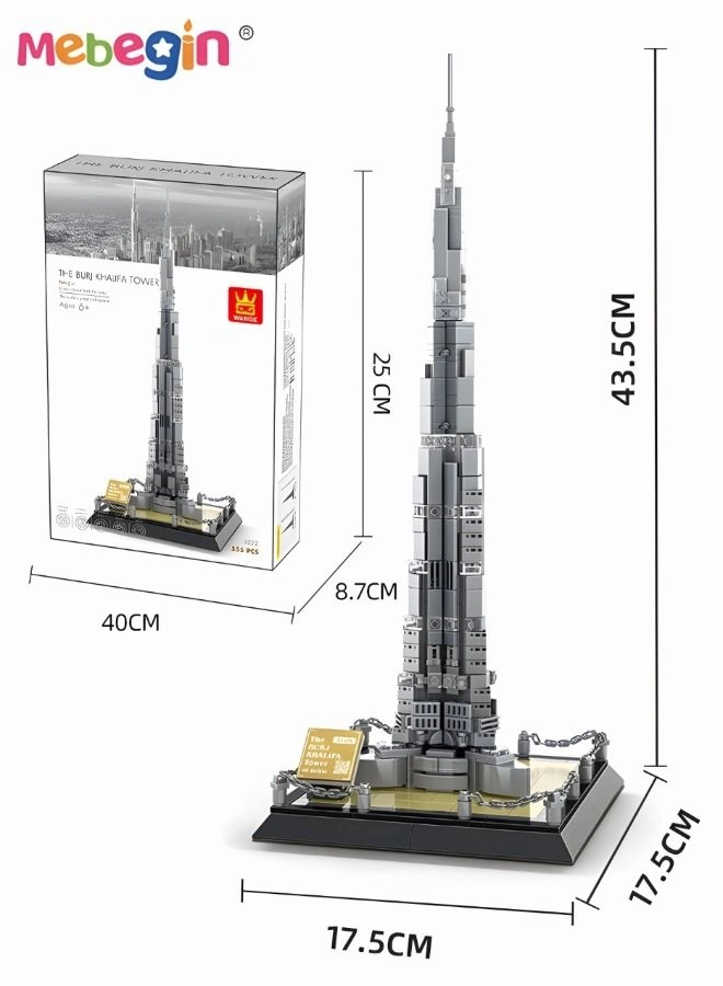 Burj Khalifa - Construction 555 pcs