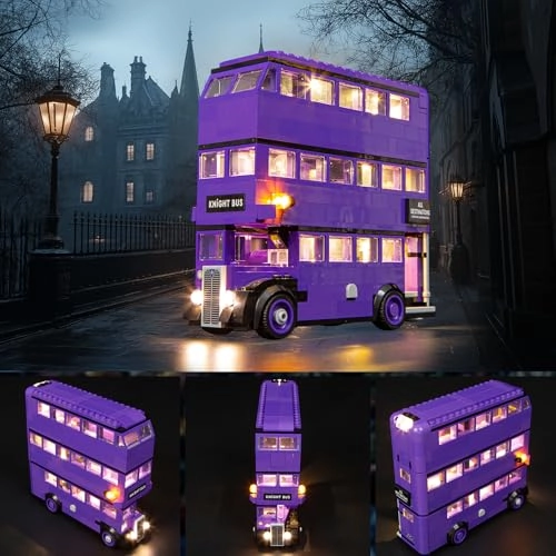 LED Light for LEGO-76446 Harry Potter Magicobus Adventure Building Blocks Model - Multicolor Plastic