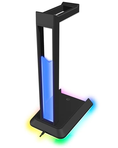 Headset Stand for Headphones - RGB Lighting and USB Hub