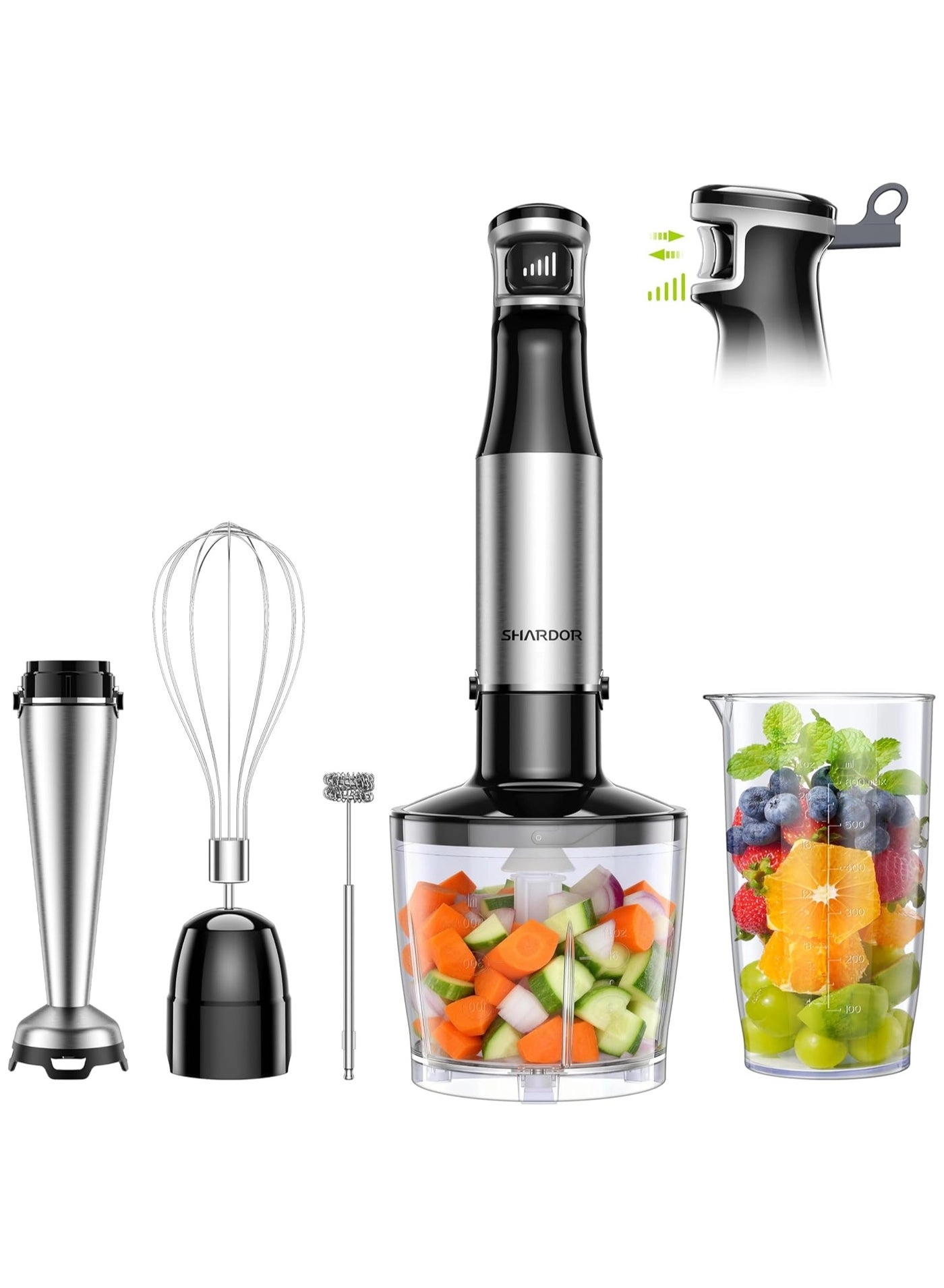 SHARDOR Hand Blender - 1100W