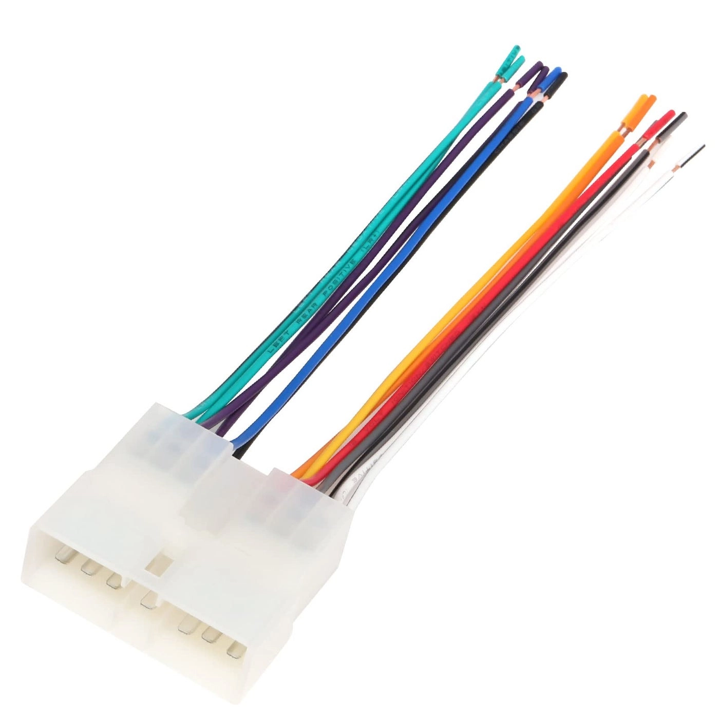 RED WOLF Car Radio Stereo Wiring Harness - Select 1985-1997 Geo Metro Prizm Isuzu Trooper