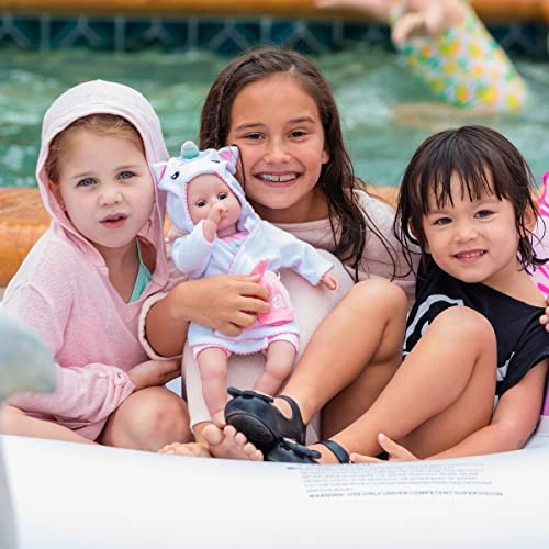 Baby Bath Toy Unicorn - 13 inch QuickDri Body