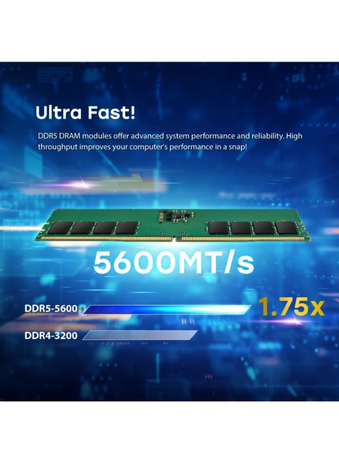 JM5600ASE-32G - 32GB 5600MHz SO-DIMM DDR5