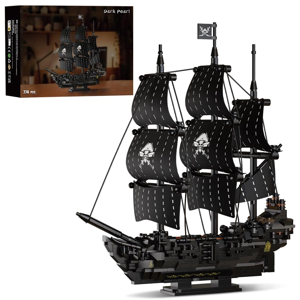 DUANT Black Pearl Pirate Ship - 774 pcs