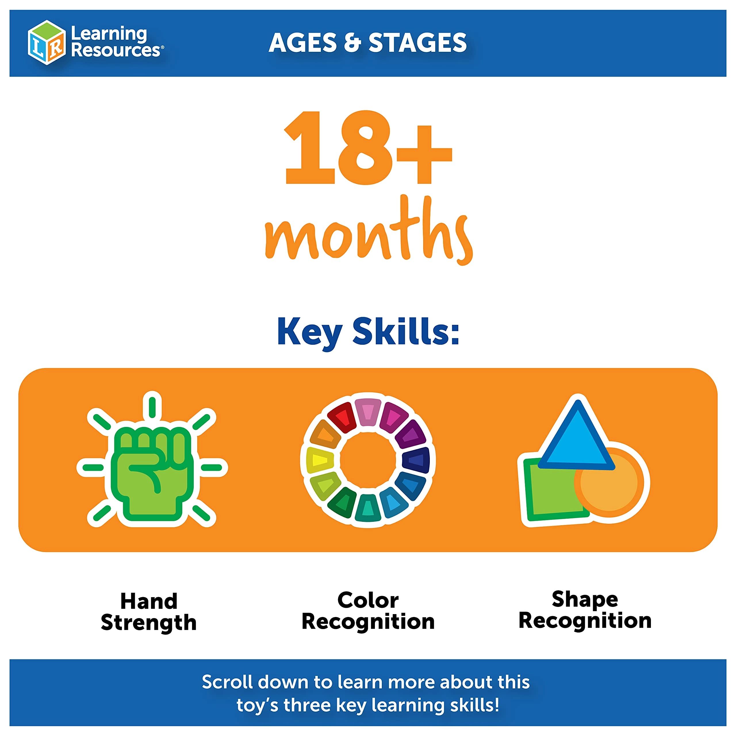 Learning Resources Spike Hedgehog Puzzle Playmate - 18 months+ 11 pieces