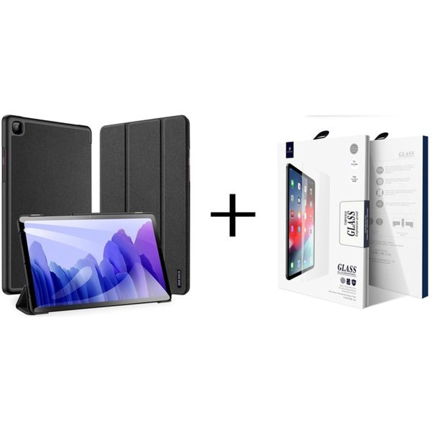 Dux Ducis Trifold Case with Screen Protector for Galaxy Tab A7 10.4-inch
