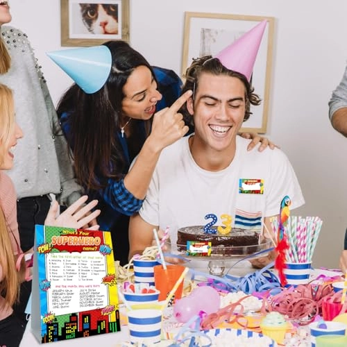 What's Your Superhero Name Game - 20-60 31.0 Count