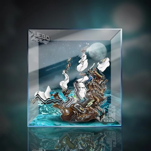 Display Case (70810) - 65 x 26 x 66 cm UV Protection Dustproof