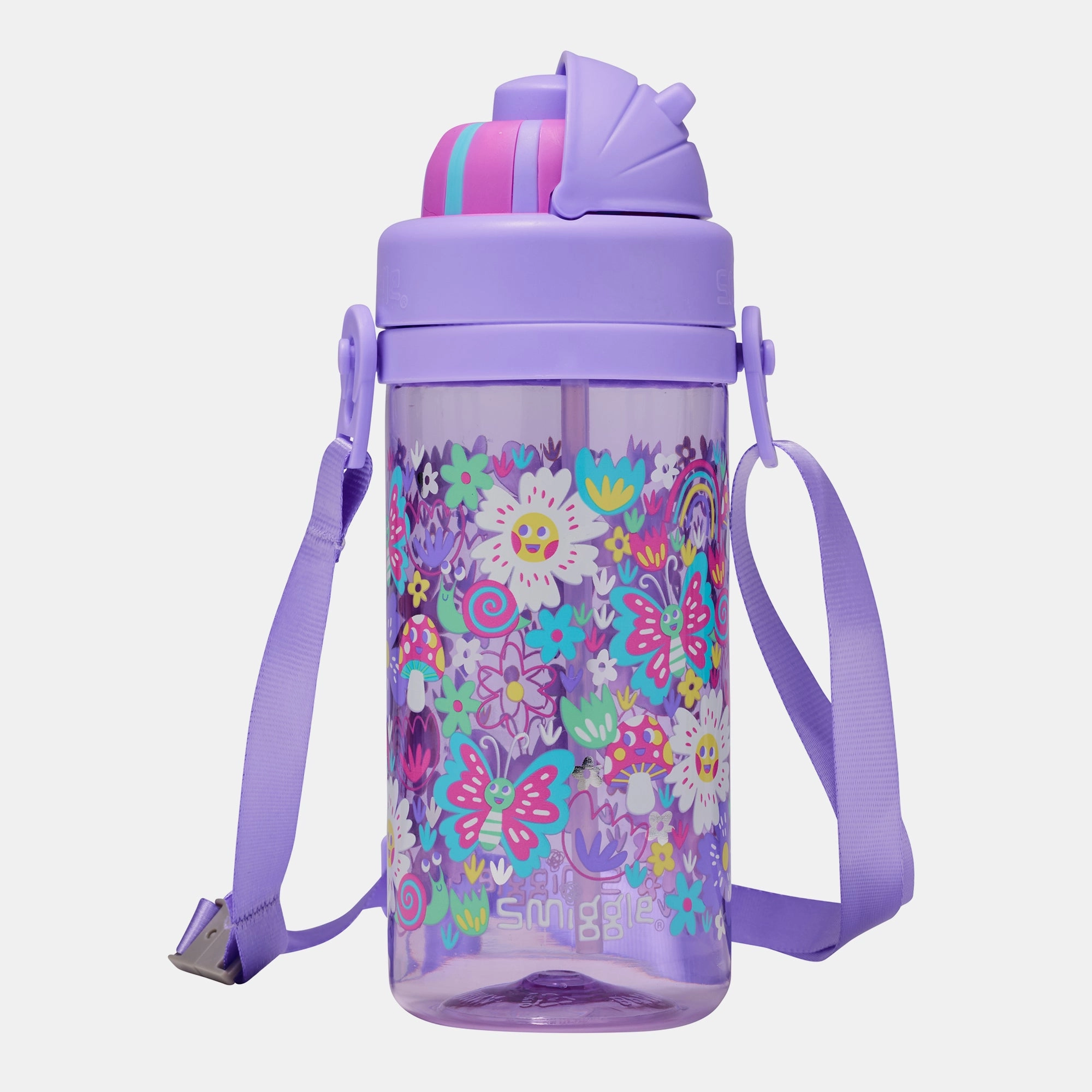 Over And Under Water Bottle - Flip Top Soft-Touch Spout Tritan 400 ml