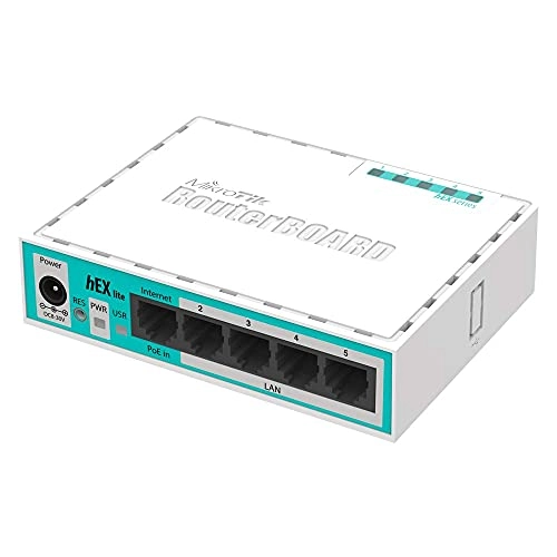 hEX lite RB750r2 - White Ethernet