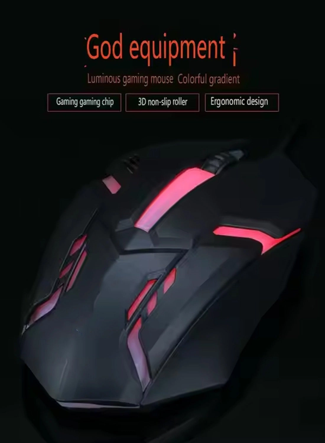 RGB Wired Gaming Mouse - USB