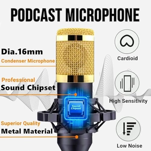 Dynamic Condenser Microphone Kit XLR Microphone
