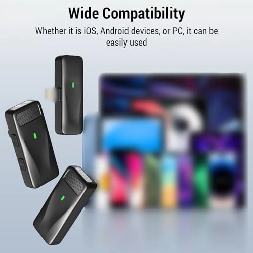 Weless Microphone System - 2 Microphones 2.4G