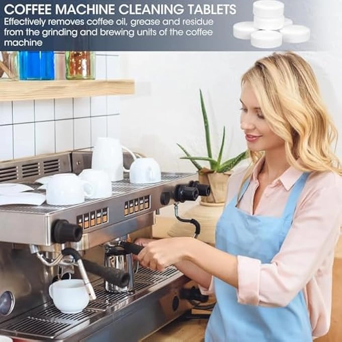 Coffee Machine Descaling Tablets - 8Pack Universal