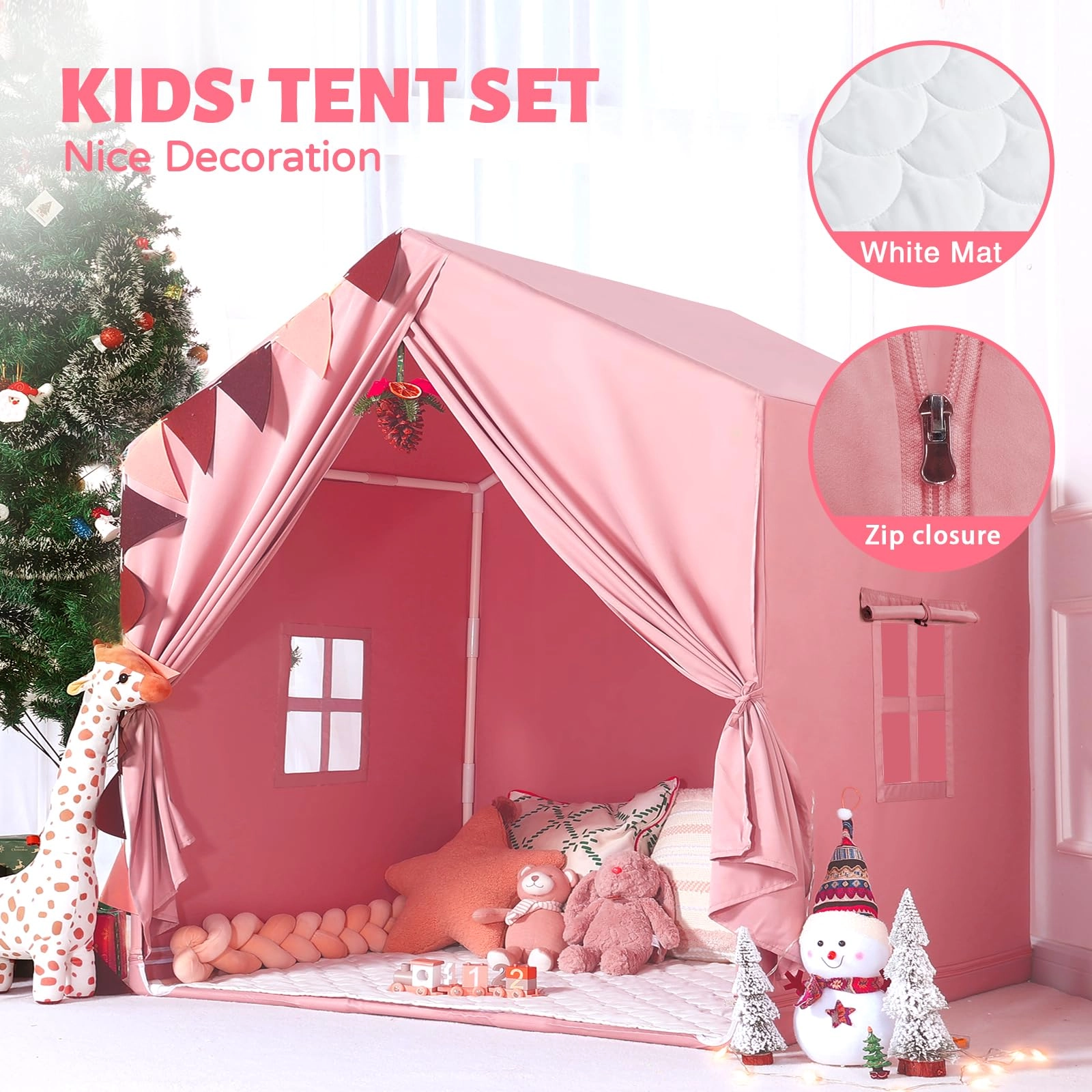 Princess Castle Play Tent - Large Celadon