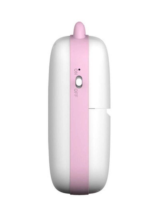 Mini Portable Thermal Printer - 1 Roll Paper Pink/White