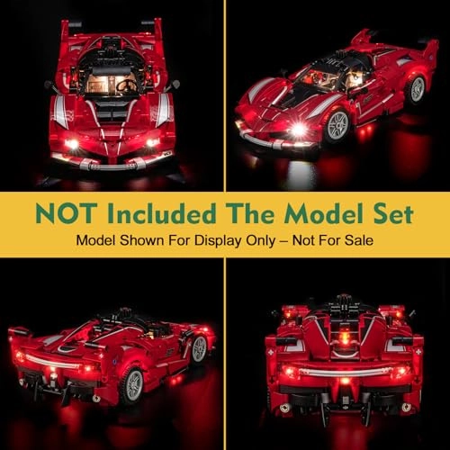Light kit - Lego 42212 Ferrari FXX K