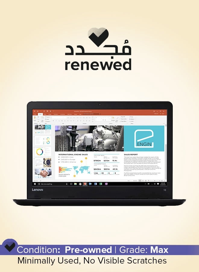 Lenovo (Renewed) ThinkPad 13 - 13.3'' 256GB 8GB Core i3-6100U