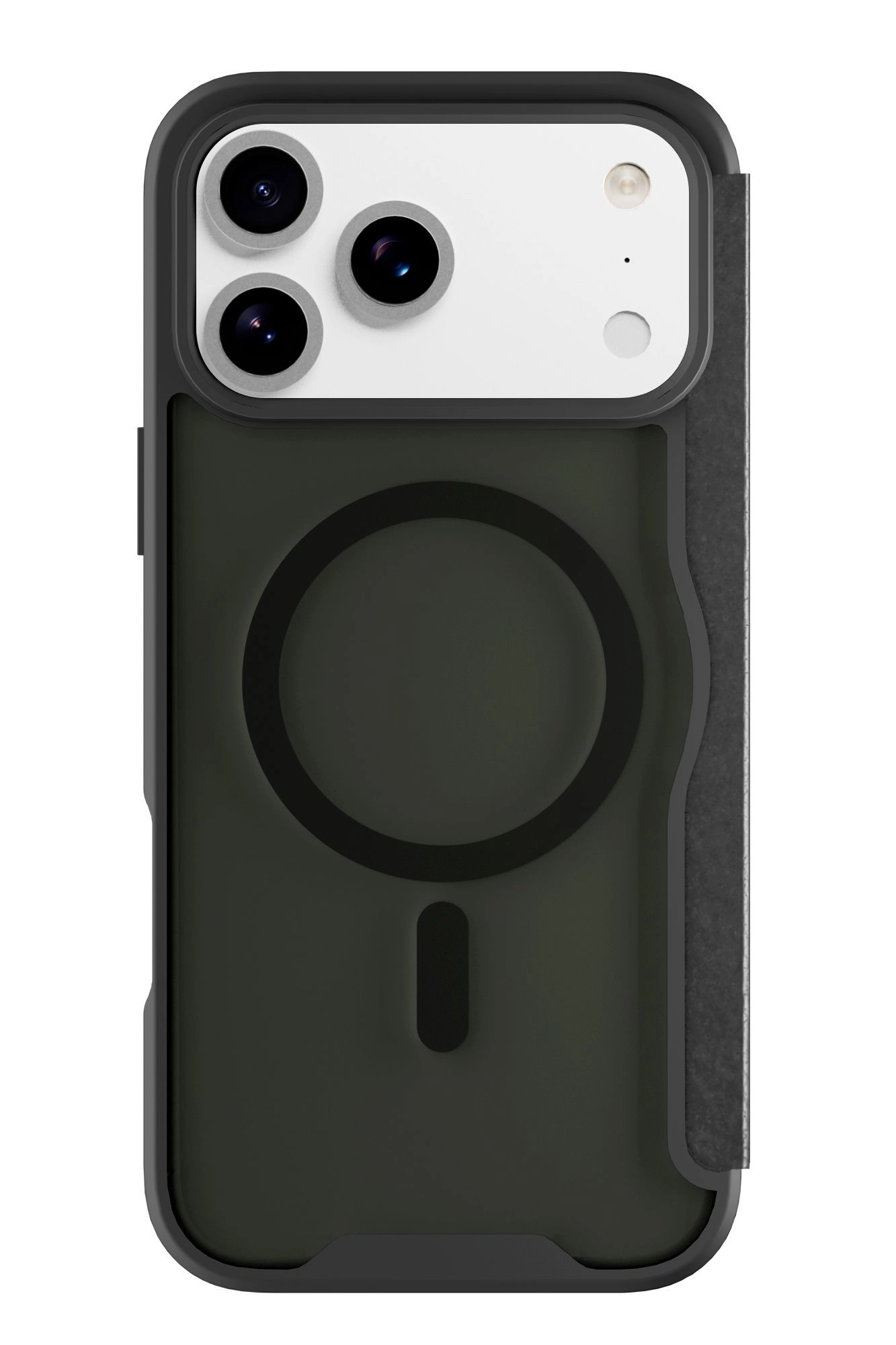 Clear Stand Back Cover Mobile Case with MagSafe for iPhone 17 Pro Max