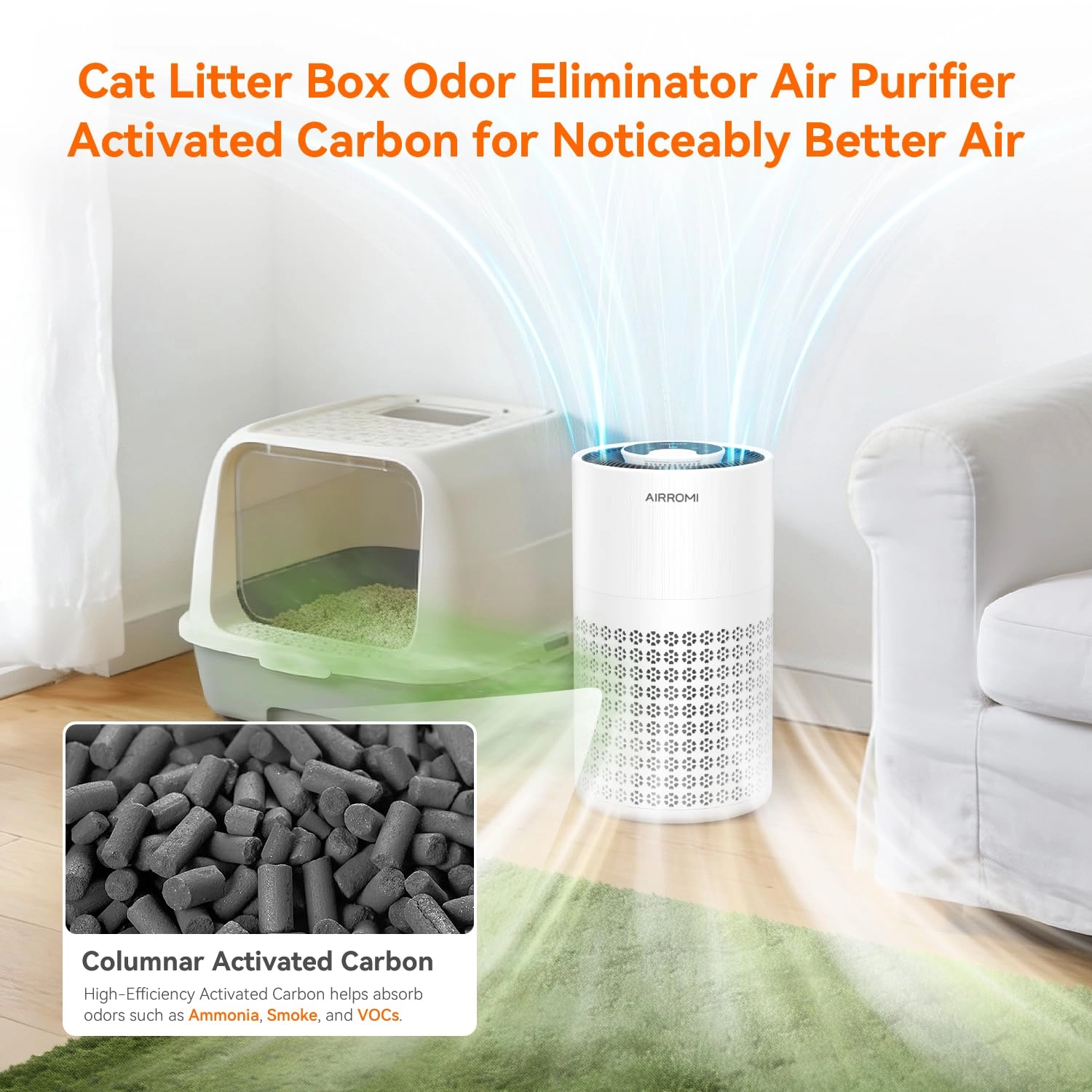 A2001 - Beige HEPA 3in1 Filter