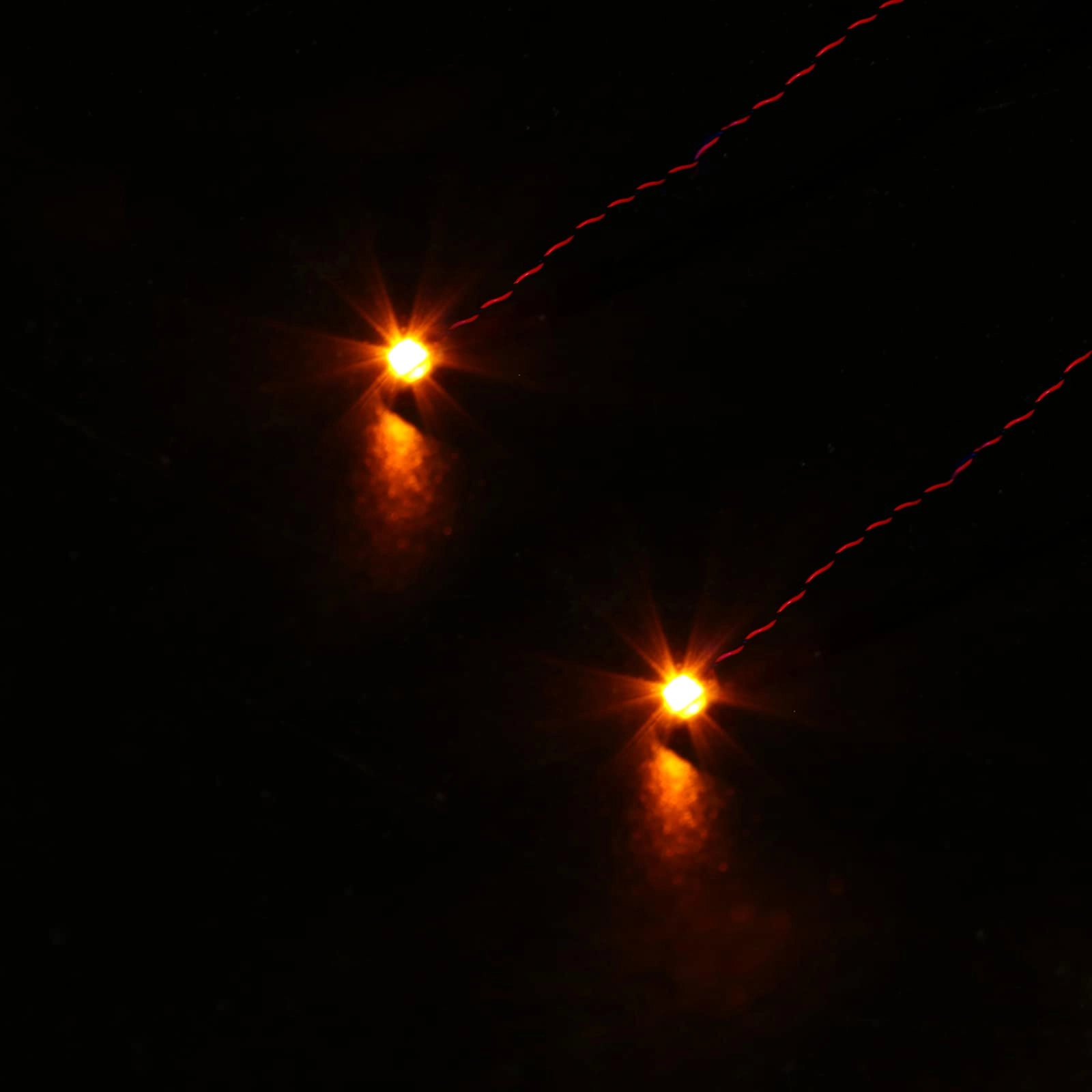 BrickBling Yellow Flashing LED Light Set - Copper Pack