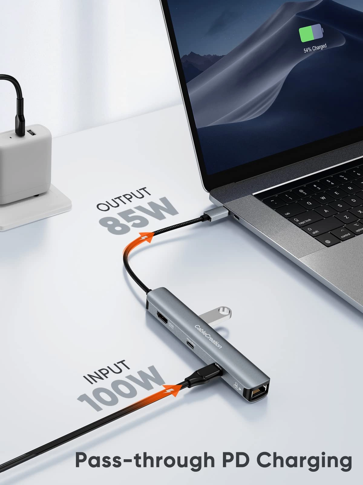 6-in-1 USB-C Hub - USB-C
