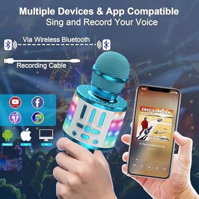 WIRELESS BLUETOOTH MICROPHONE