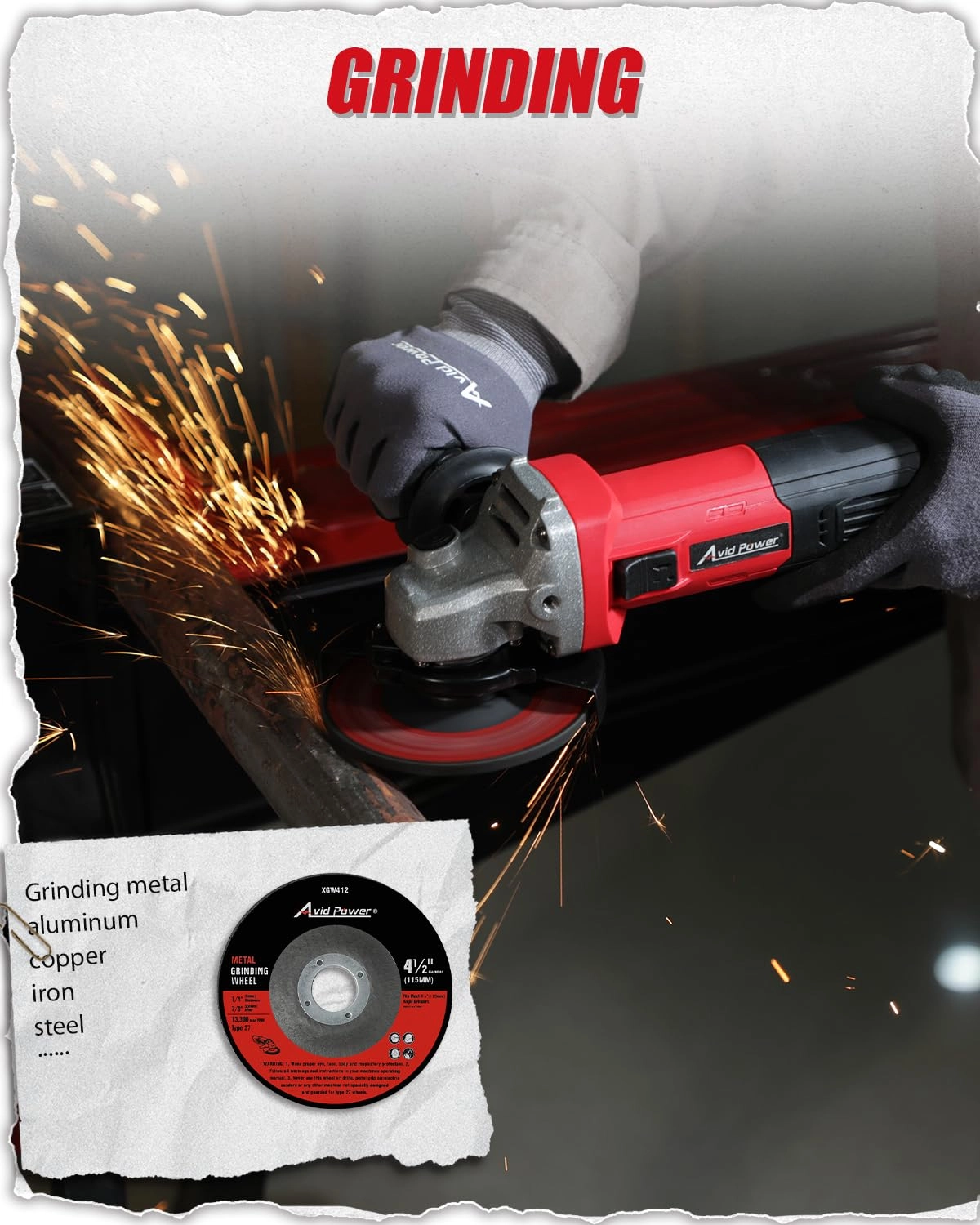 Angle Grinder - 4-1/2 inch