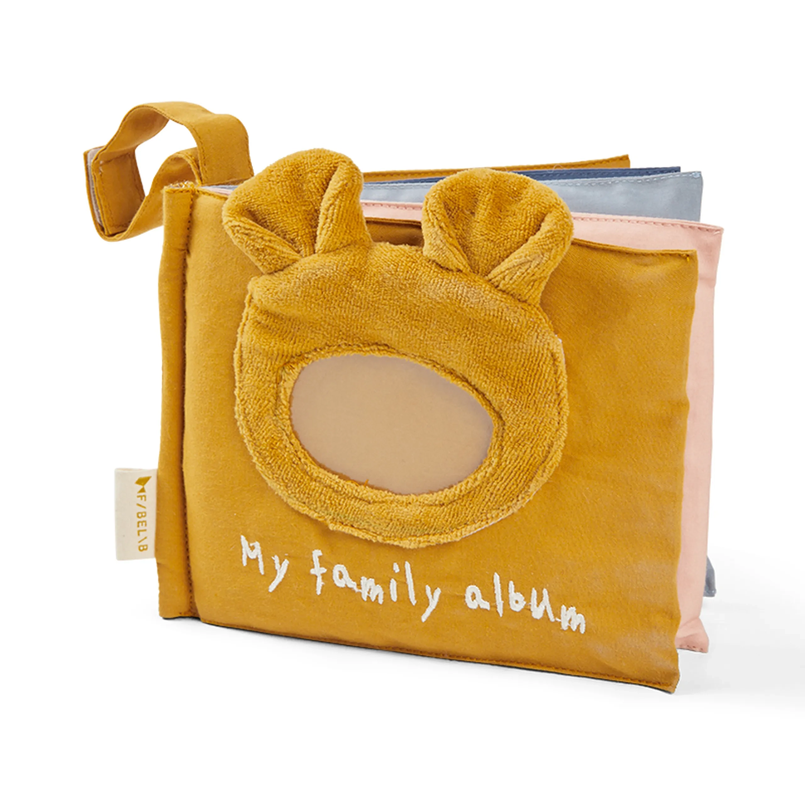 Fabelab My Family Album Cotton Book - 0 months+