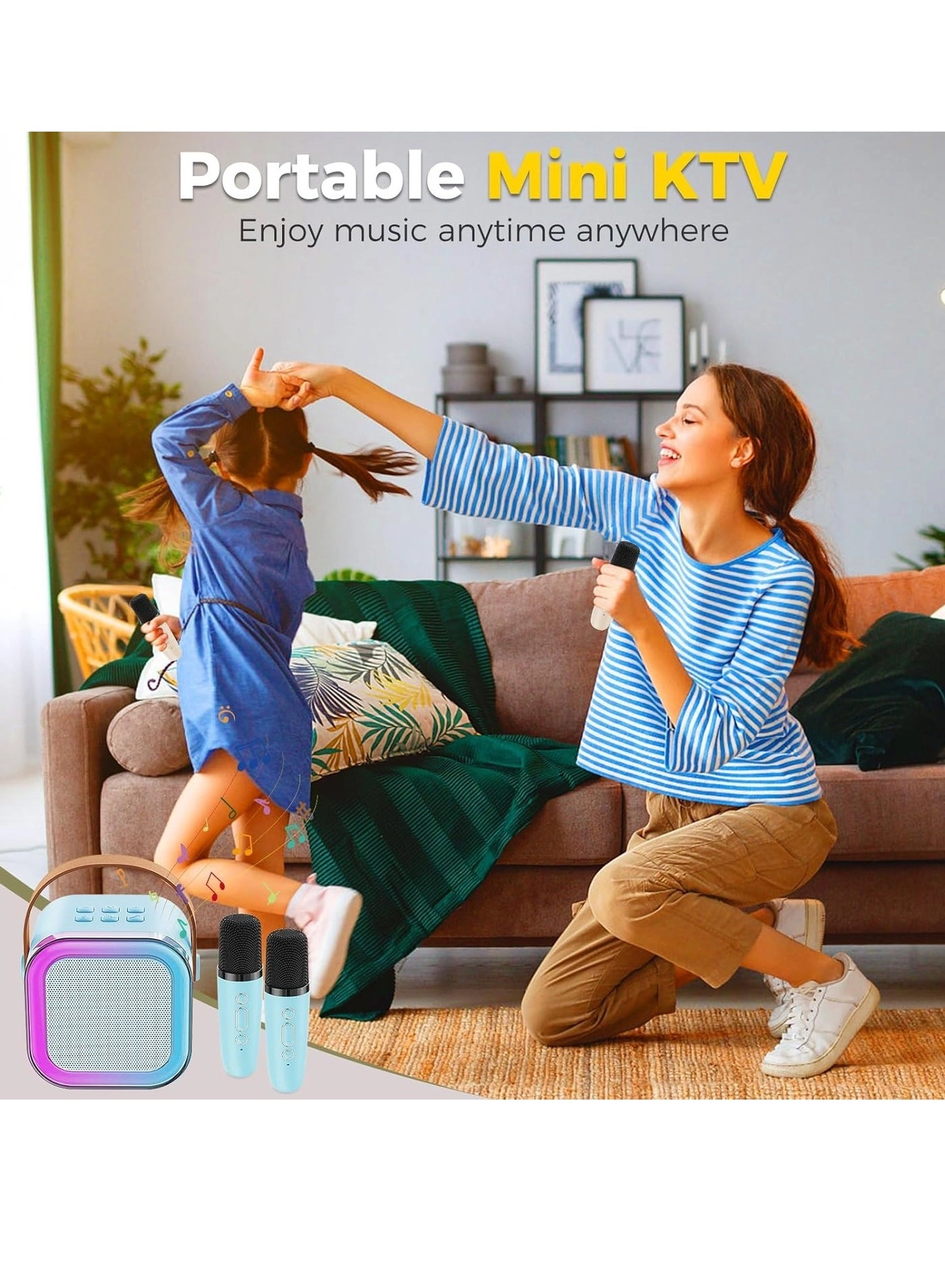 Mini Karaoke Machine - 3-12 Years Old