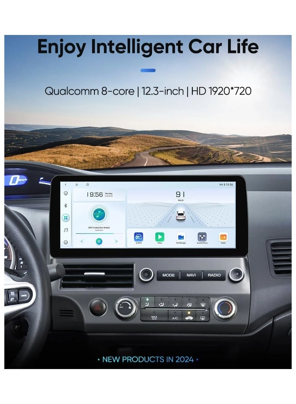 Android Screen - 12.3 inch