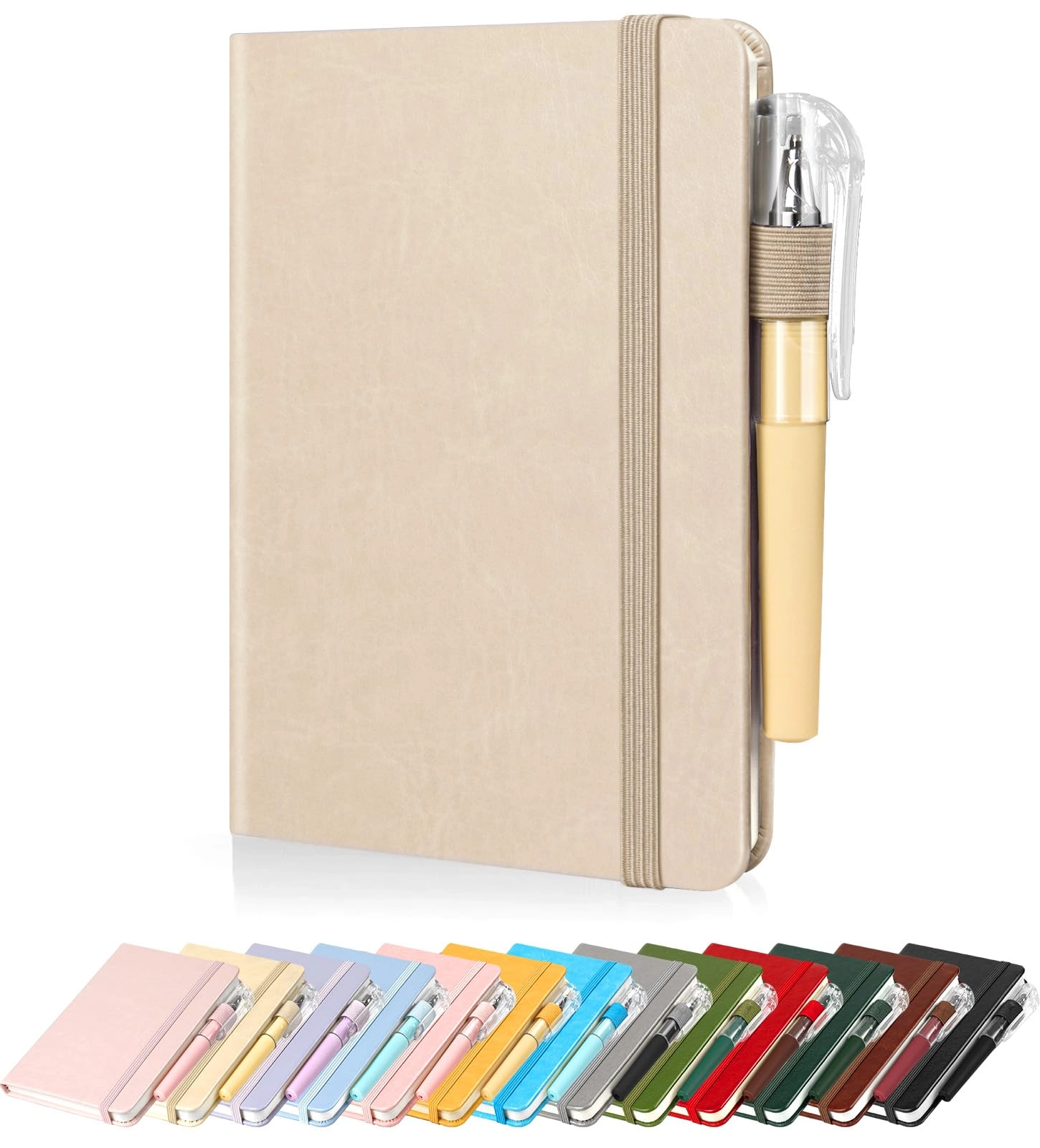 smarpau Mini Notebook A6 Hardcover - Lined 120 Pages