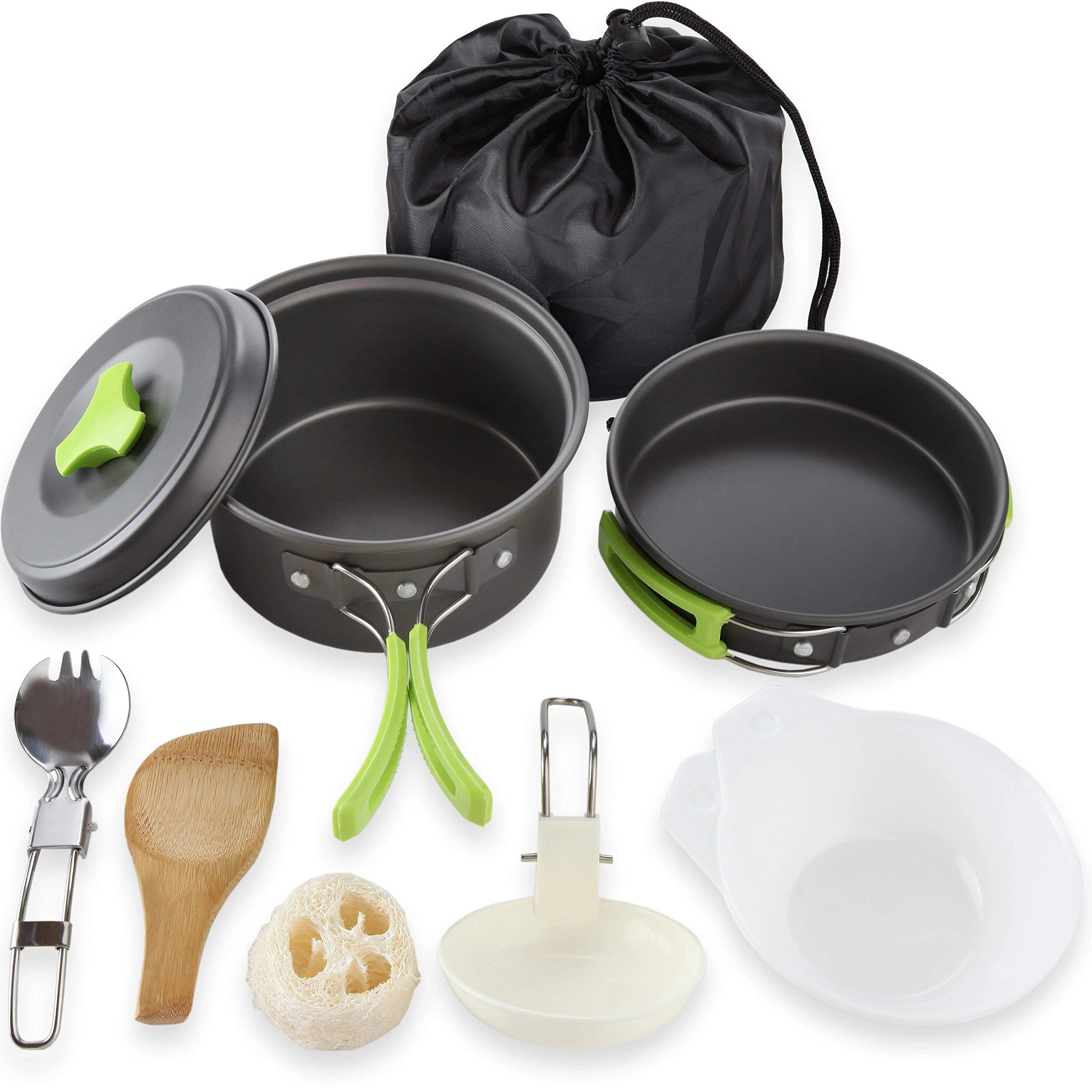 Camping Cookware Mess Kit - 10 piece(s)