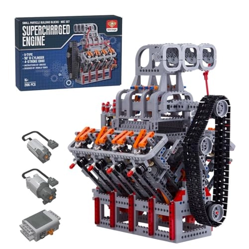 OHV V8 Engine - 5.0L 4-Stroke Supercharger