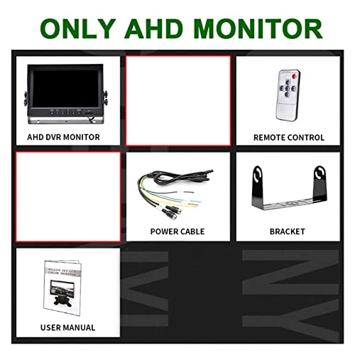 MP5 DVR Monitor - 9 Inch