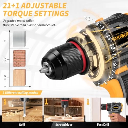 Brushless Compact Drill - 18V 45Nm 120PCS
