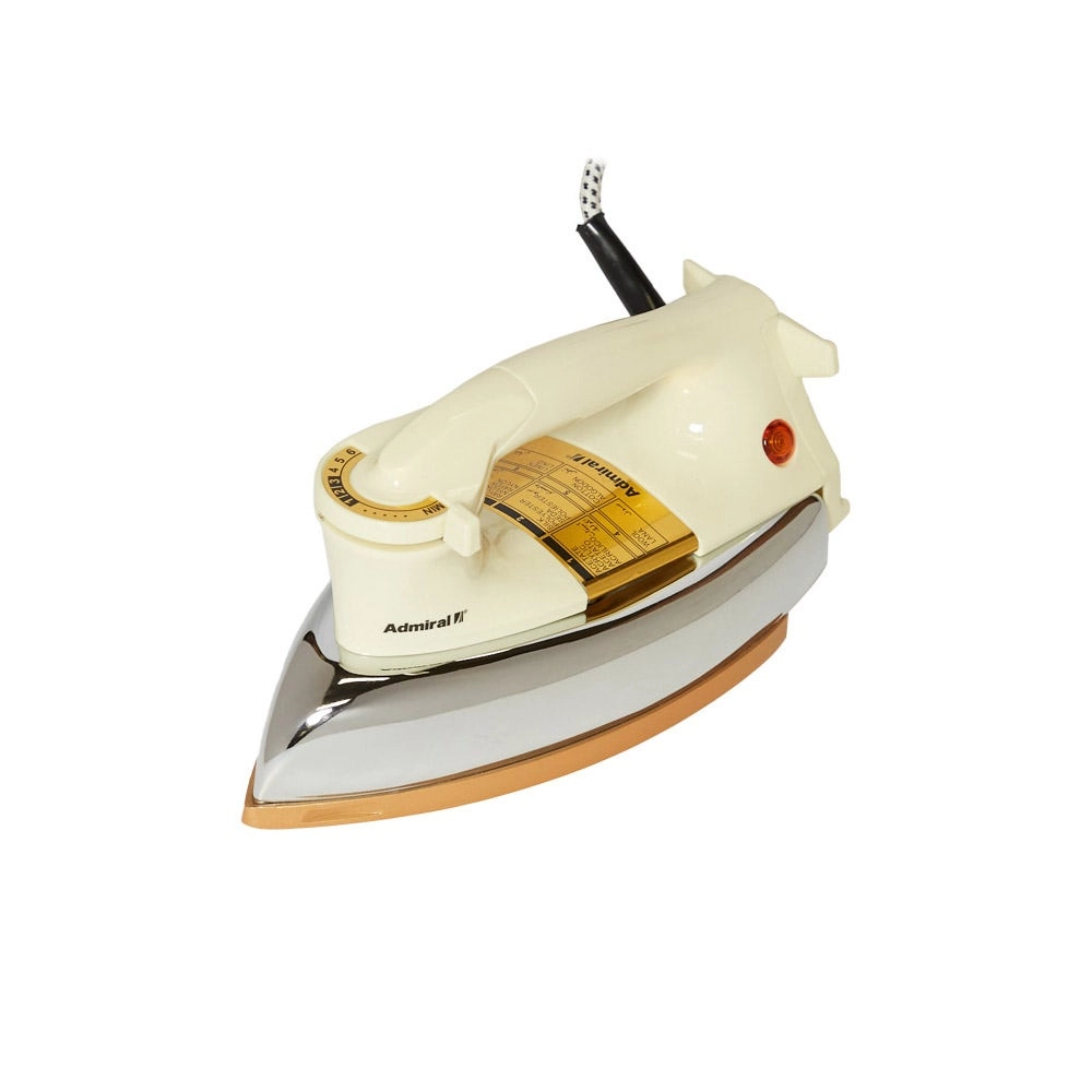 Admiral Sportswear Heavy Duty Dry Iron - 220-240V 1000-1200W