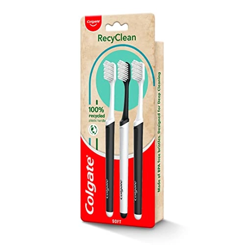 RecyClean Toothbrush - Soft 3-Piece Pack